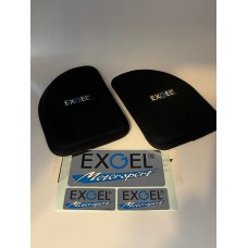 Exgel Set of Tear Drop Seat Pads