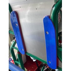 VSR Poly Plastic Side Skid set for OTK - Blue
